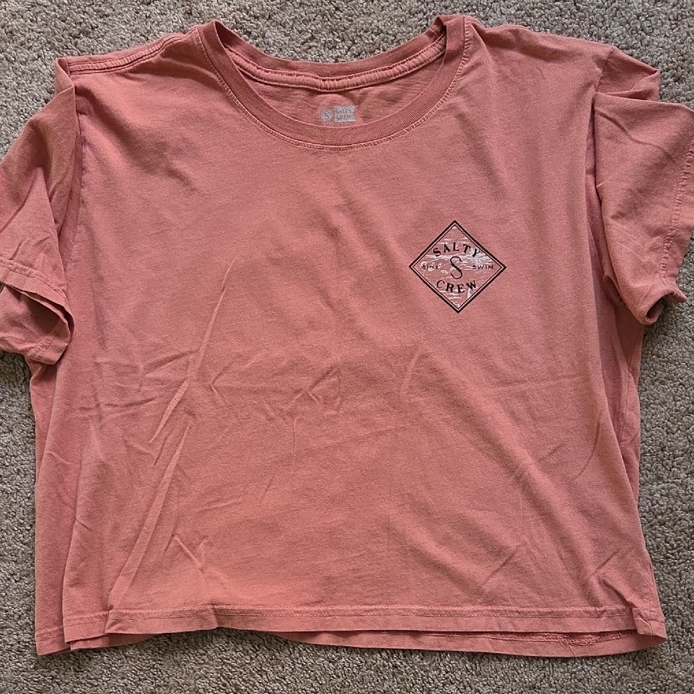 Salty Crew Coral Crop Tee